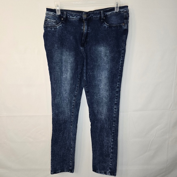 Suko Jeans Plus Size 18 Dark Wash Skinny Jeans - Picture 1 of 7